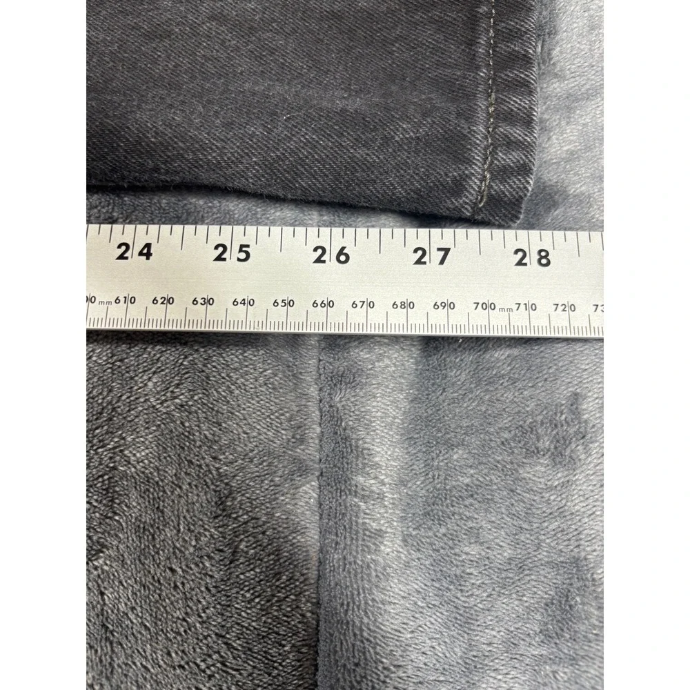 Levis 550 Relaxed‎ Fit Jeans Mens 34x30 Washed Black Tapered Leg 00550-0260